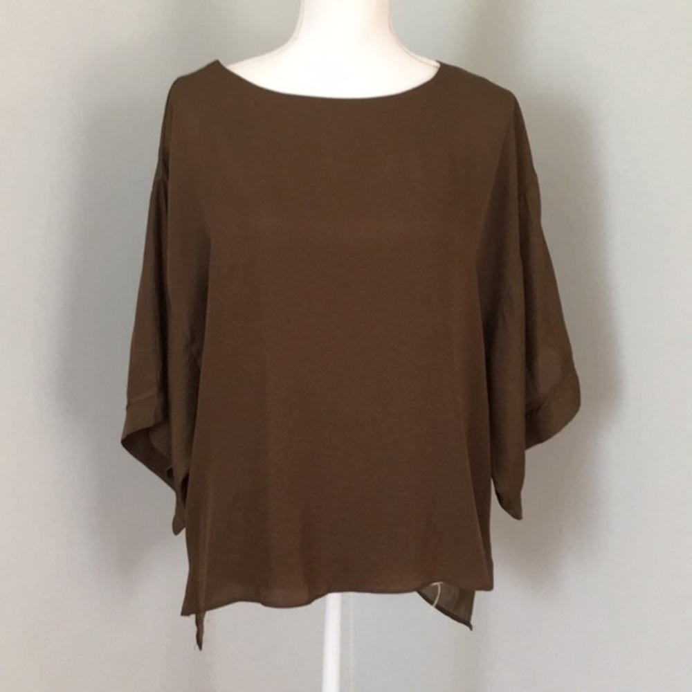 Brown silky‎ oversized too by Grade & Gather